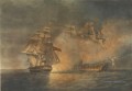 Capture de la frégate française La Tribune par La Licorne Pocock Batailles navale